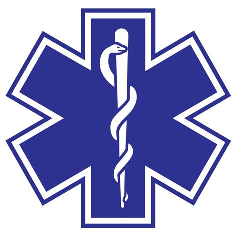 Reflective Standard Blue Star Of Life Decals - ClipArt Best - ClipArt Best