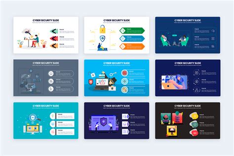 Cyber Security Powerpoint Infographic Template – Slidewalla