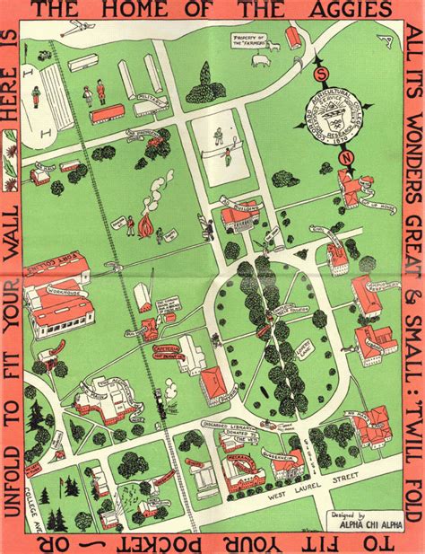 Colorado State University Campus Map - Printable Map