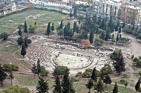 Theatre of Dionysus Eleuthereus, Athens, Greece.