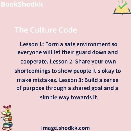 The Culture Code Summary -3 Lesson to Learn [RightNow] in 2021 | Lesson, Coding, Book summaries