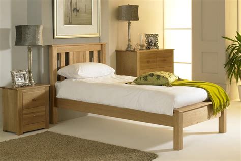 Cavendish Solid Natural Oak Bed Frame - 3ft Single | Solid oak beds ...