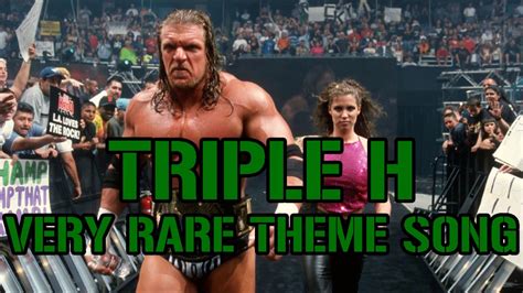 Very Rare TRIPLE H Theme Song (from 2000) - YouTube