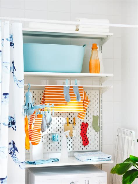 Bathroom Laundry Solutions - Baskets, Drying Racks & More - IKEA