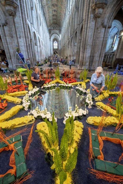 Ely Cathedral's Flower Festival launched - and it features 50,000 blooms