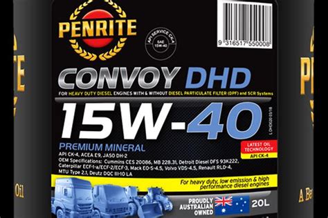 Penrite announces upgraded truck oil range - trucksales.com.au