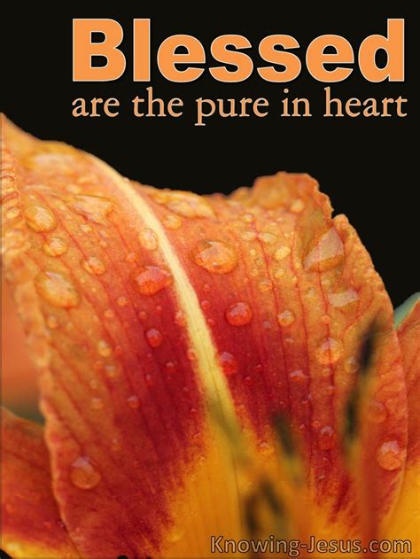 4 Bible verses about Purity Of Heart