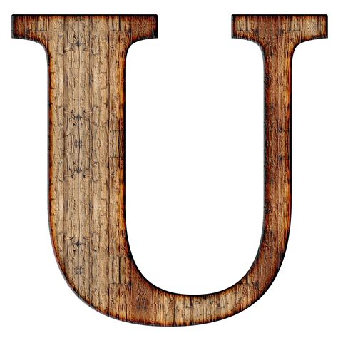 U Letter PNG HD - PNG Mart