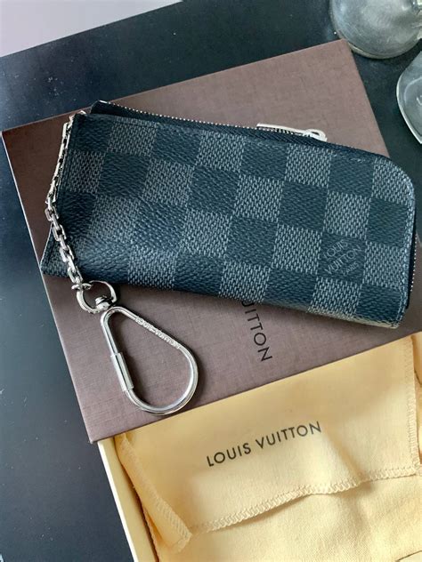 Louis Vuitton Rare Discontinued Louis Vuitton Key Card Pouch Cles Damier | Grailed