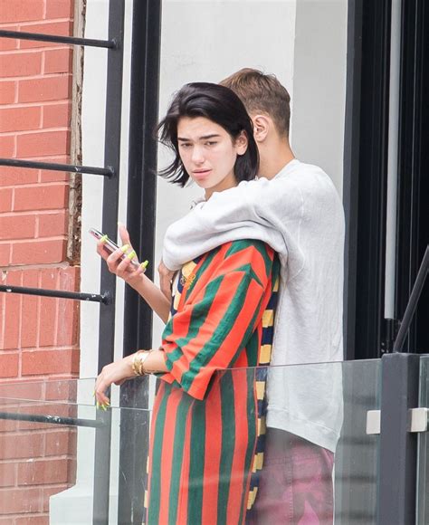 DUA LIPA and Anwar Hadid Out in New York 07/10/2019 – HawtCelebs