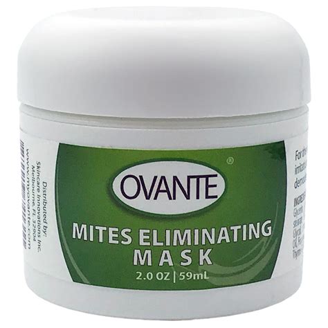 Ovante® Demodex Control Medicated Mask Kill Mites Stop Facial Itching ...