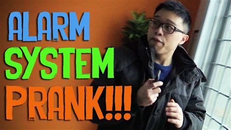 Alarm System Prank!!! - YouTube