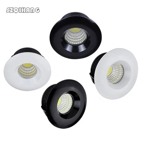 3W 5W COB mini Recessed dimmable LED Spotlights led Ceiling Down ...