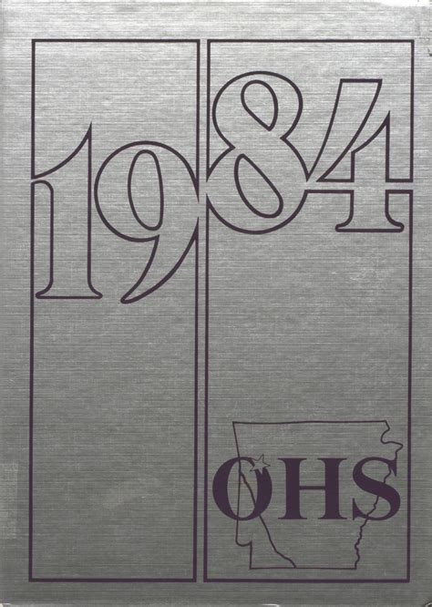 1984 yearbook from Ola High School from Ola, Arkansas for sale