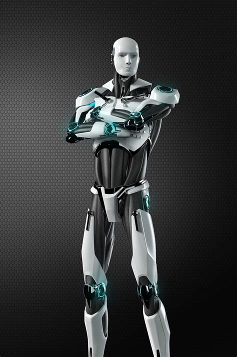 ESET robot / 3d model on Behance