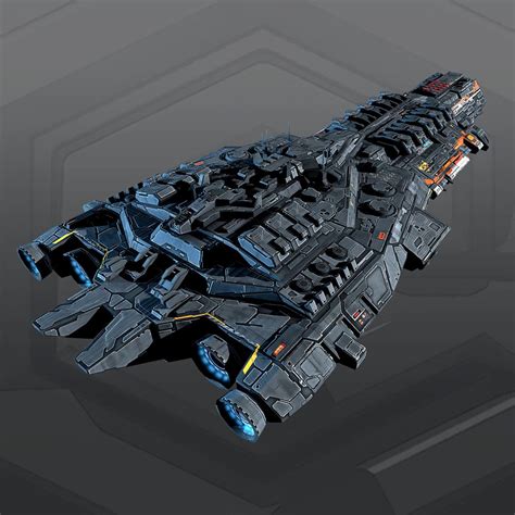 3d model spaceship in 2019 | Spaceship design, Spaceship art, Spaceship ...