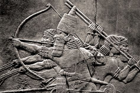Royal lion hunt | 8.4.2011: King Ashurbanipal and his attend… | Flickr