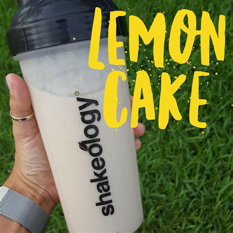 Lemon Cake Shakeology Shakeology Shakes, Beachbody Shakeology, Vanilla ...