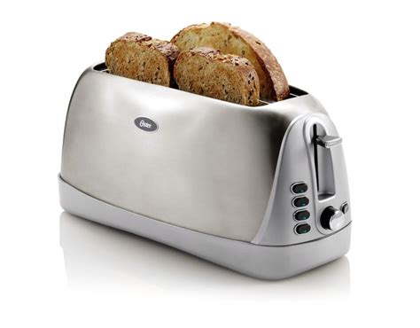 Oster 6330 Inspire 4-Slice Toaster, Brushed Stainless Steel: Oster Cool Touch Toaster: Kitchen ...