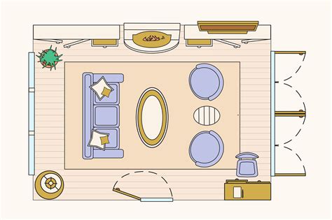 Living Room Setup Floor Plan | Baci Living Room