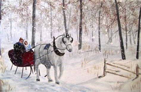 "Winter Wonderland". A one-horse open sleigh ride my wife and I would like to take one day. # ...