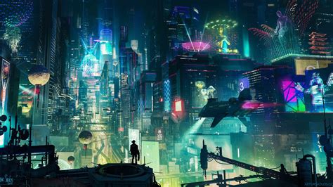 Tổng hợp Cyberpunk background 4k đẹp nhất