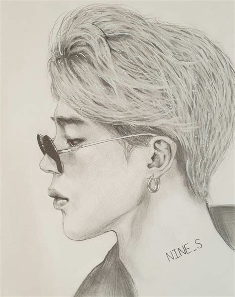 #JIMIN fanart #BTS #BANGTAN | Bts drawings, Bts fanart, Drawing people