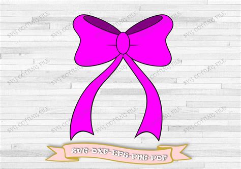 Svg Bow Svg Bow Ribbon Silhouette Clip Art Download in Svg - Etsy