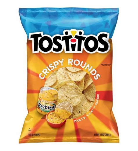 Tostitos Crispy Rounds Tortilla Chips, 13 oz Bag