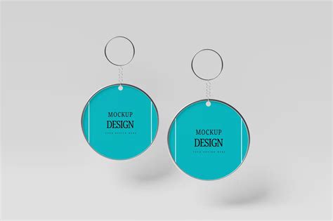 30+ Exquisite Keychain PSD Mockup Templates - Decolore