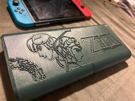 STL file Nintendo Switch Case - Zelda TOTK Version 🎮・3D printable model ...