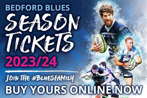 Bedford Blues Championship Season Tickets 2023/24