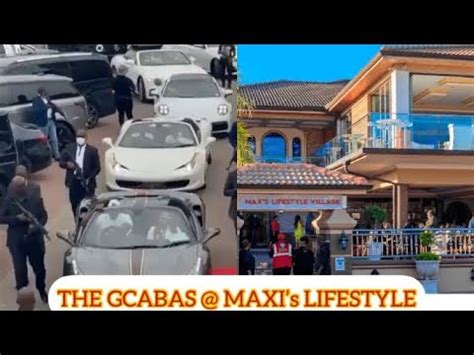 WATCH THE GCABA BROTHERS CONVOY IN A FLEET OF EXPENSIVE CARS TO MAXIS LIFESTYLE - YouTube