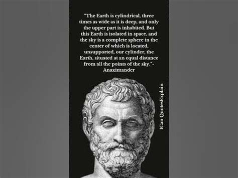 Anaximander Quotes On Earth | Philosopher #shortsvideo #quotesexplanation #philosopher - YouTube