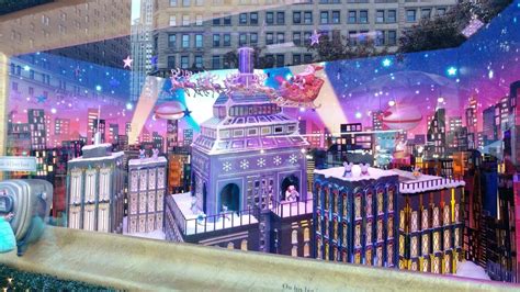 Macy's 2017 Christmas Window Display New York USA - YouTube