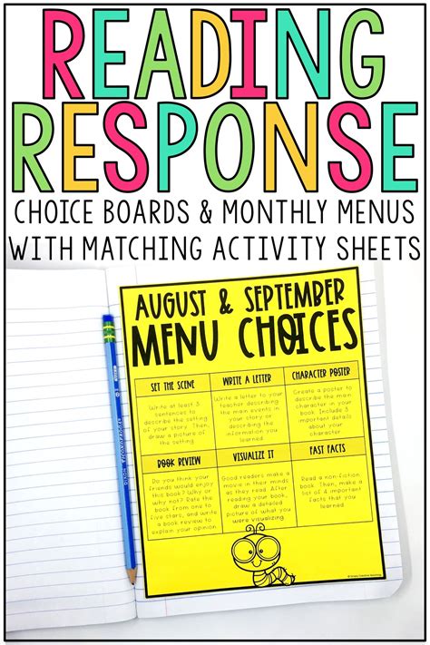 These reading response activities are perfect for 2nd, 3rd, 4th, and 5th grade students ...