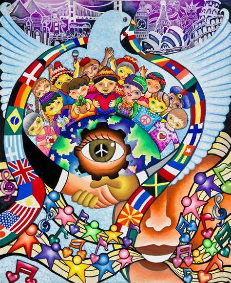 Dia de la Paz | Peace poster, Peace art, Peace drawing