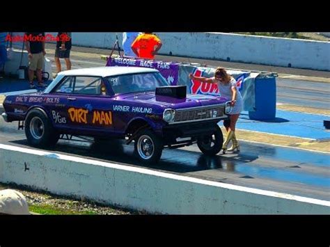 SOUTHEAST GASSERS LEGENDARY VINTAGE CARS FROM ERA OF THE 1960s DRAG RACING AT LONDON DRAGWAY KY ...