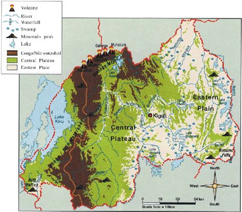 Rwanda Climate Map - My Maps