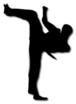 Free martial arts clipart karate pictures kicking pictures – Clipartix