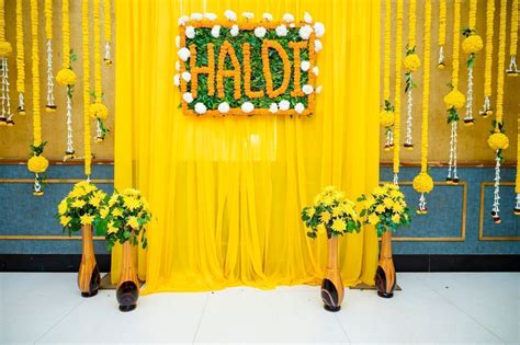 10 Haldi Decoration Ideas - for Your Home Haldi Ceremony