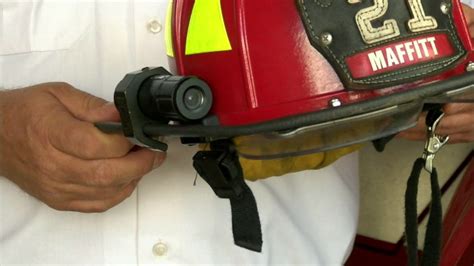 Champion firefighters use helmet cam as valuable learning tool