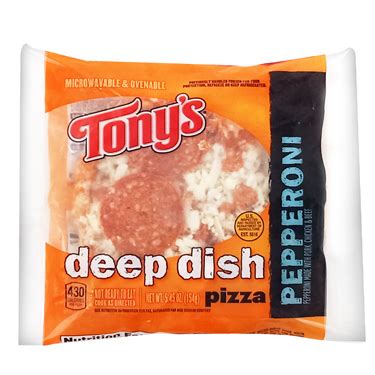 SuperMax | TONYS DEEP DISH PIZZA PEPPERONI 5.45 OZ