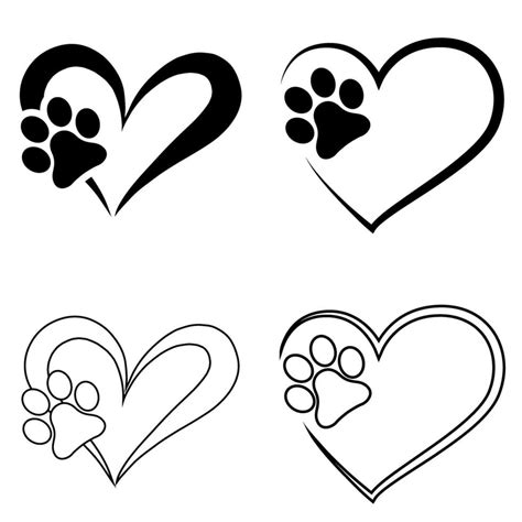 Love dog icon vector set. pet illustration sign collection. 25366134 ...