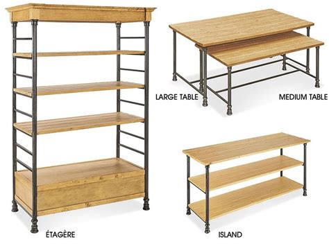 Uline Retail Tables and Shelves | Retail shelving, Shelves, Retail display shelves