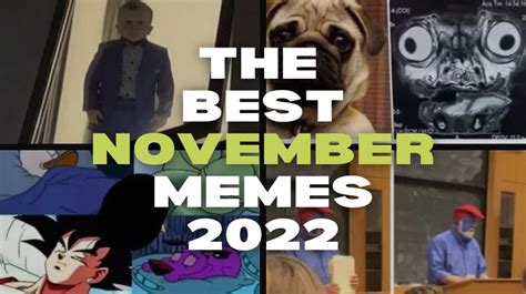 The best November memes 2022 - The Memedroid Blog