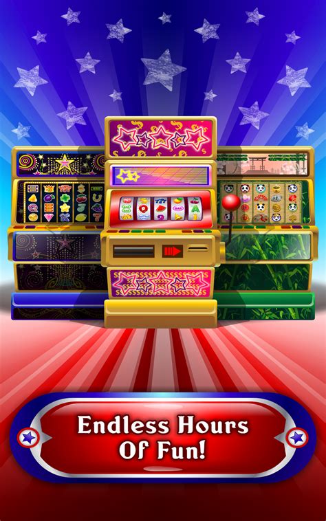 Red White and Blue Fortune Jackpot Galaxy Doubledown Slots - Multi Reel ...