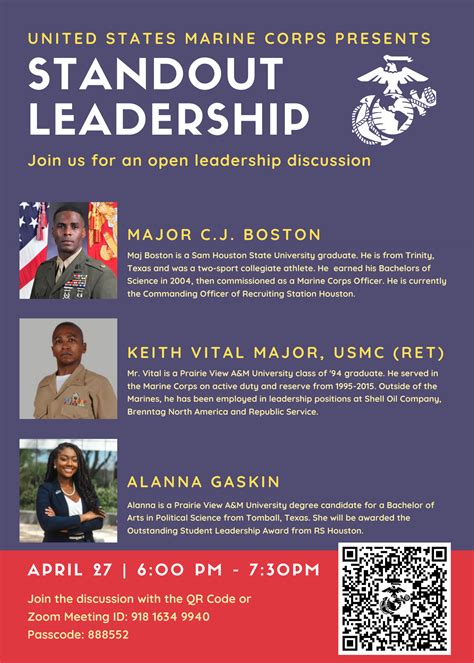 USMC Leadership Talk | PVAMU Home