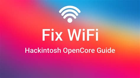 Fix WiFi After installation Hackintosh | Hackintosh POST installation ...