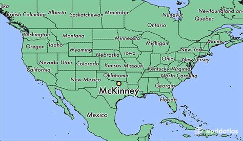 Where is McKinney, TX? / McKinney, Texas Map - WorldAtlas.com